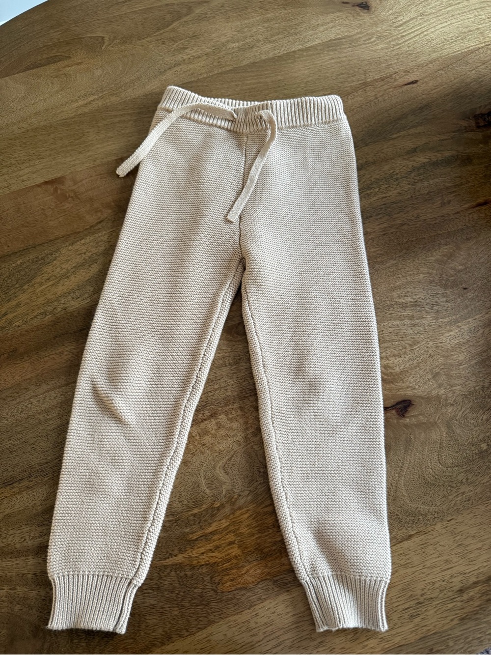 Jamie Kay Cream Knit Joggers for Kids
